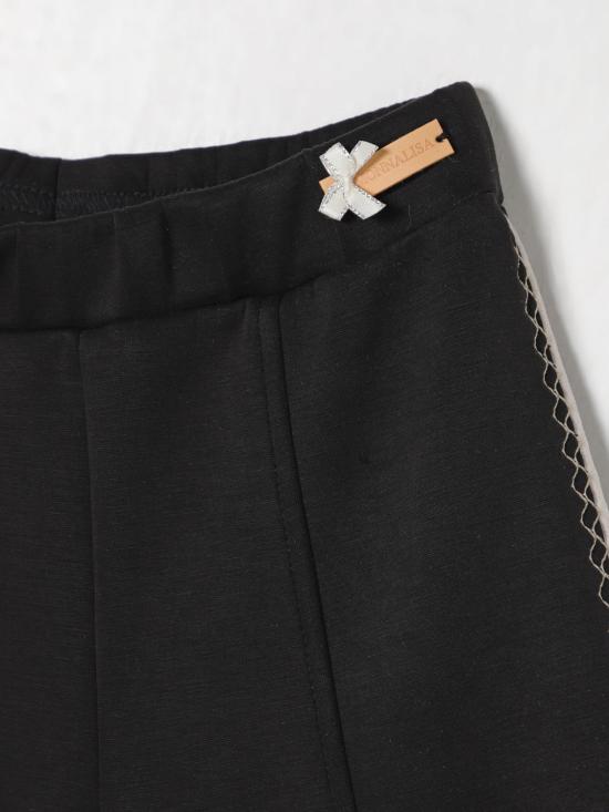 25FW [키즈] 모나리자 팬츠 11F4076209 0050 Black - MONNALISA