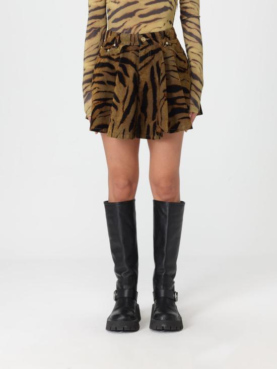 25FW 가니 숏 스커트 J1879 894 Brown