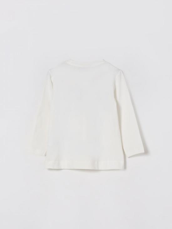 25FW [키즈] 모나리자 티셔츠 19F6246003 0001 Yellow Cream - MONNALISA