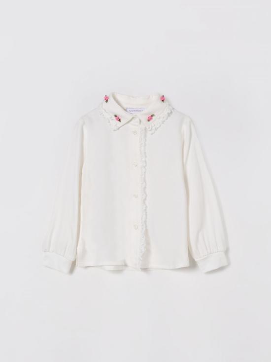 25FW [키즈] 모나리자 셔츠 11F3036103 0001 Yellow Cream