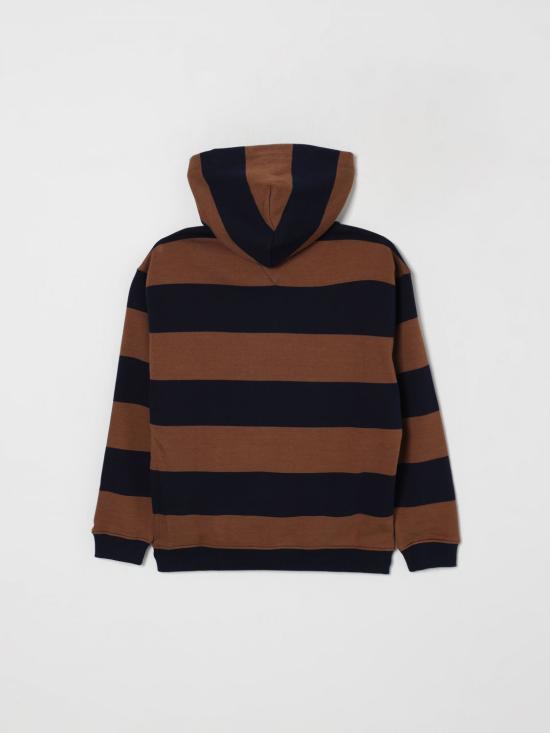 25FW [키즈] 타미힐피거 풀오버 KB0KB09981 GVP Striped - TOMMY HILFIGER