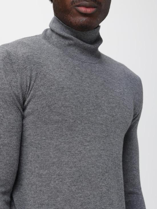 25FW 구찌 파인 소프트 캐시미어 터틀넥 850166XKE04 1081 Grey - GUCCI