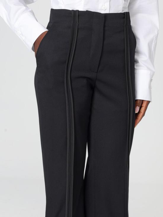 25FW 디 아티코 스트레이트 팬츠 251WCP00274WWW065AA 100 Black - THE ATTICO