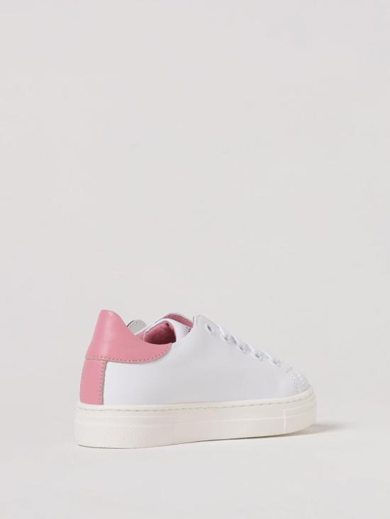 25FW [키즈] 모스키노 스니커즈 81904 03 White - MOSCHINO