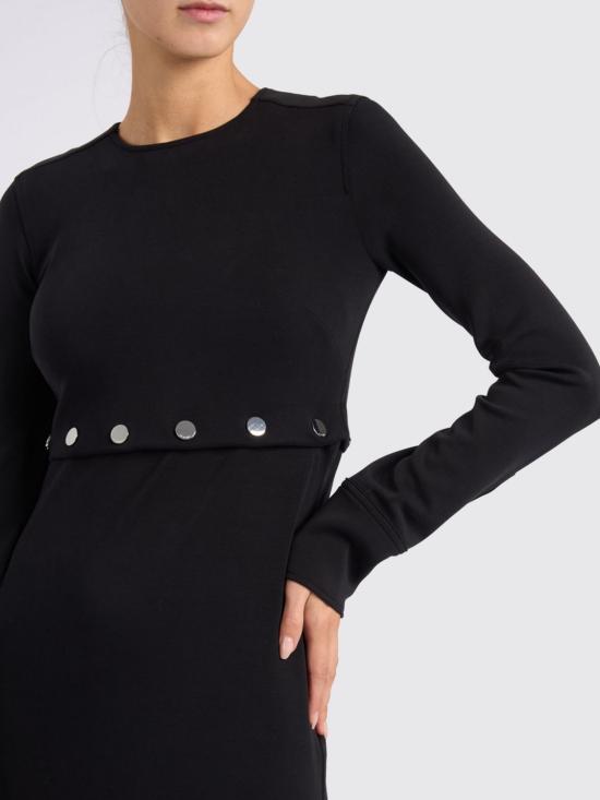 25FW 스포트막스 롱 원피스 2522626102600 004 Black - SPORTMAX