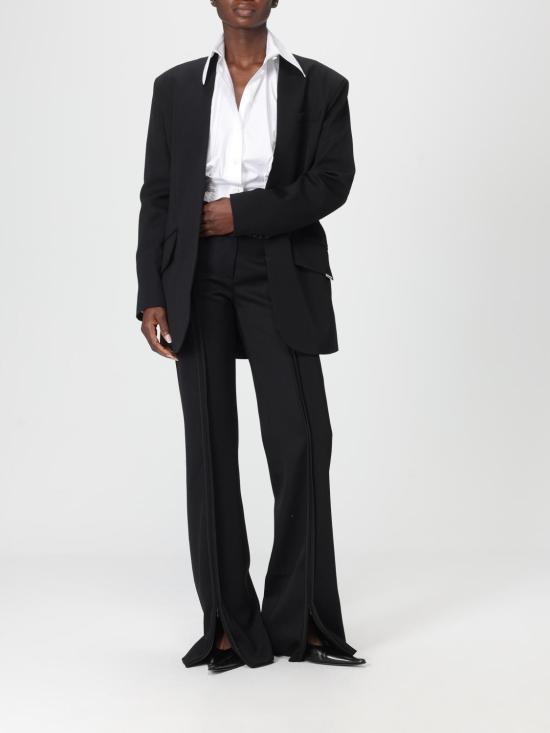 25FW 디 아티코 블라우스 251WCH00043CCC052AA 001 White - THE ATTICO