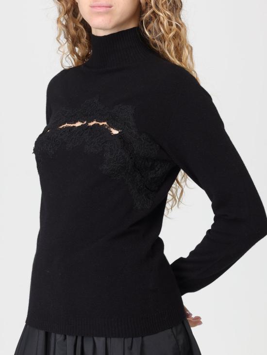 25FW 에르마노 피렌제 터틀넥 D47EM046EP2 MF099 Black - ERMANNO FIRENZE