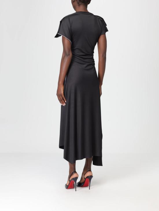 25FW 빅토리아 베컴 롱 원피스 1325JDR006471A 001 Black - VICTORIA BECKHAM