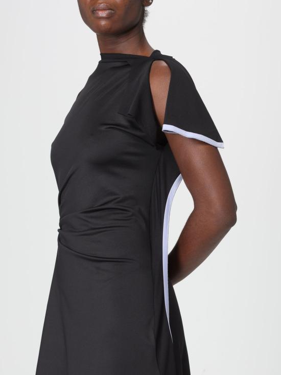 25FW 빅토리아 베컴 롱 원피스 1325JDR006471A 001 Black - VICTORIA BECKHAM