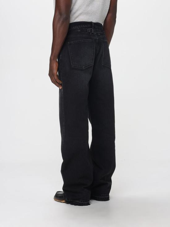 25FW 마르지엘라 데님 팬츠 S50LA0243M30040 961 Black - MAISON MARGIELA