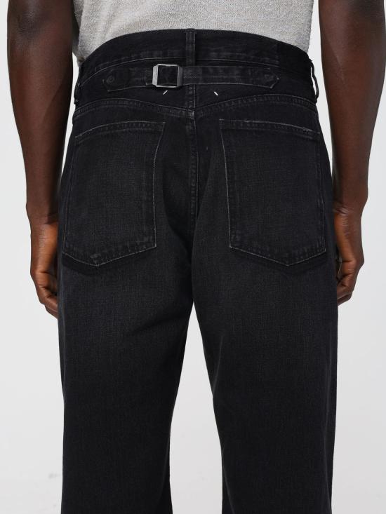 25FW 마르지엘라 데님 팬츠 S50LA0243M30040 961 Black - MAISON MARGIELA