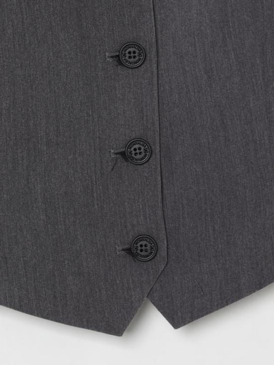 25FW [키즈] 모나리자 탑 41F3026303 0031 Grey - MONNALISA