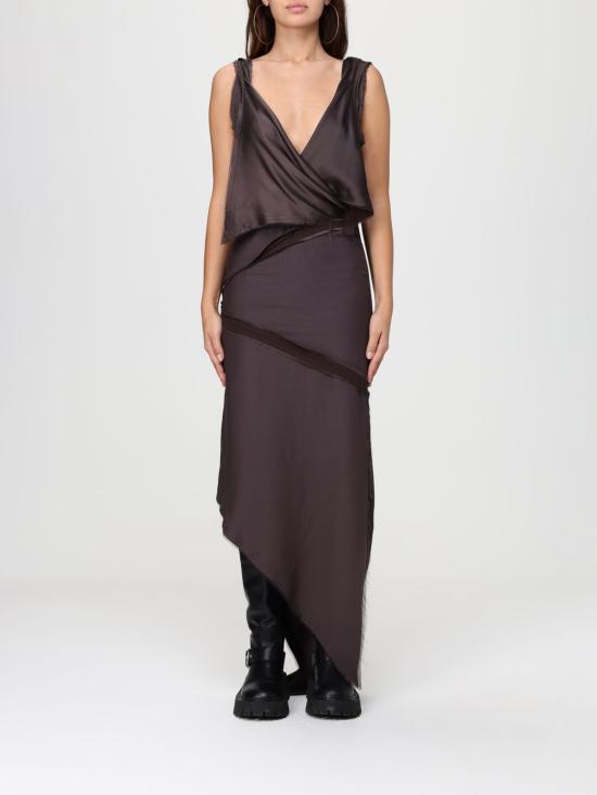 25FW 디 아티코 롱 원피스 251WCW00241VVV106AA 064 Orchid