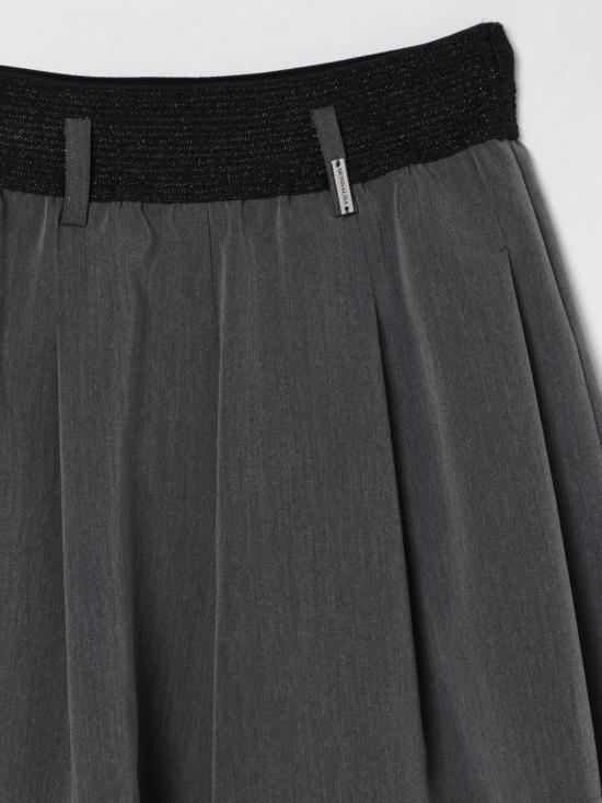 25FW [키즈] 모나리자 쇼츠/버뮤다 41F4046303 0031 Grey - MONNALISA