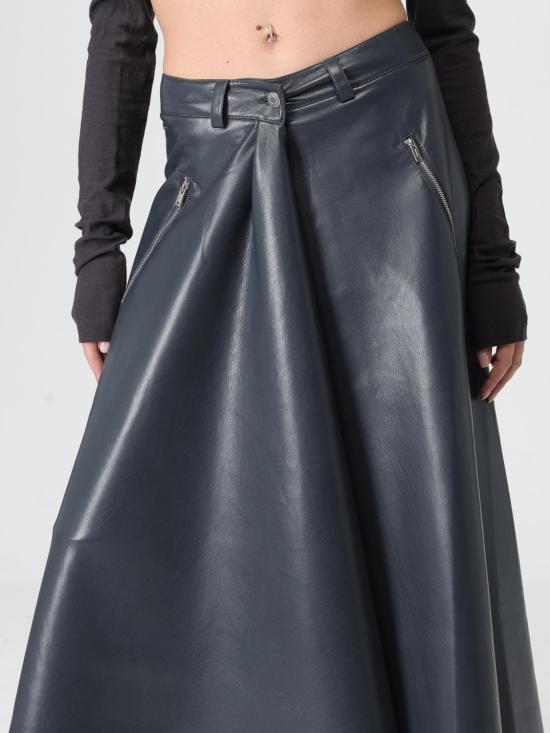 25FW 나누슈카 스커트 NW25PFSK01455 STEEL Blue - NANUSHKA