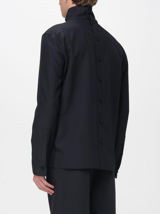 25FW 구찌 테크니컬 파나마 셔츠 850332ZAFKB 1000 Black - GUCCI