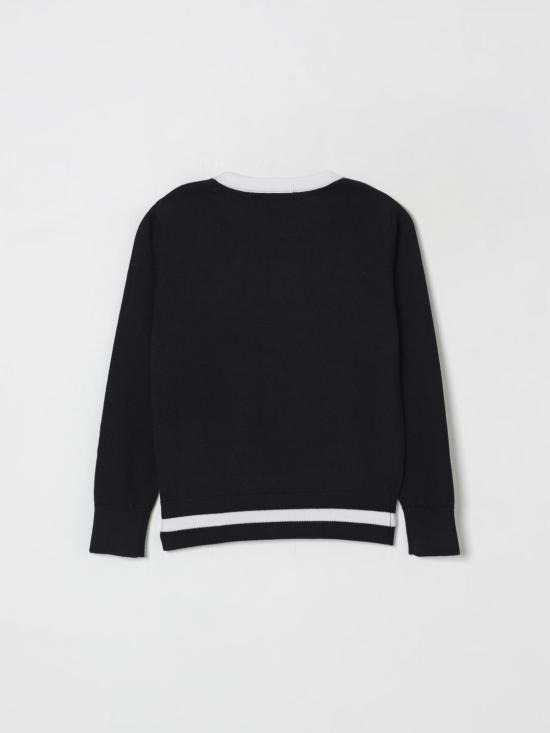 25FW [키즈] 칼라거펠트 풀오버 Z30936 M41 Black - KARL LAGERFELD