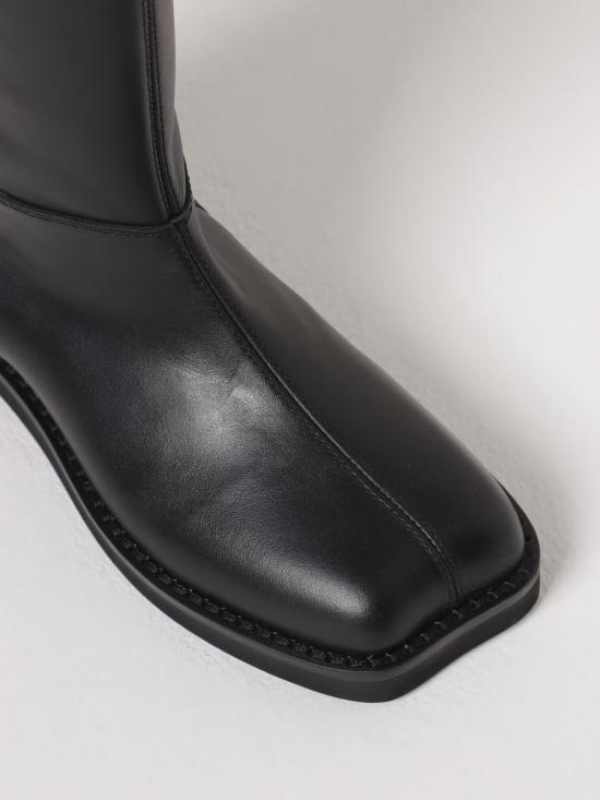 25FW [키즈] MM6 메종마르지엘라 슈즈 81022 01 Black - MM6 MAISON MARGIELA