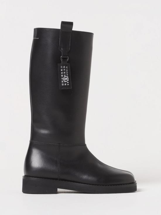 25FW [키즈] MM6 메종마르지엘라 슈즈 81022 01 Black