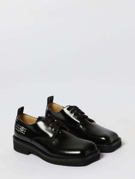 25FW [키즈] MM6 메종마르지엘라 슈즈 81016 01 Black - MM6 MAISON MARGIELA