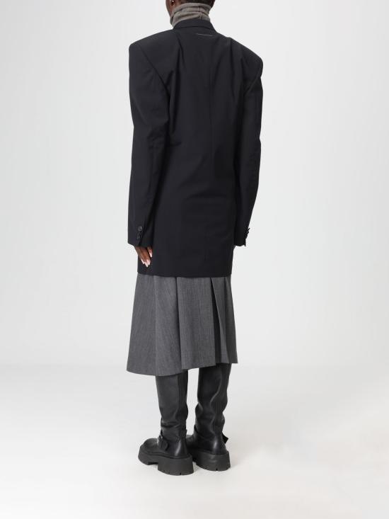 25FW MM6 메종마르지엘라 자켓 S62BN0117M35614 900 Black - MM6 MAISON MARGIELA