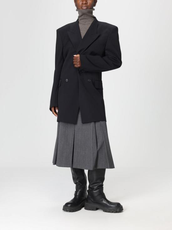 25FW MM6 메종마르지엘라 자켓 S62BN0117M35614 900 Black - MM6 MAISON MARGIELA