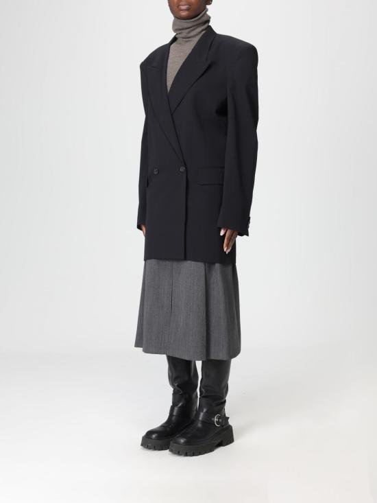 25FW MM6 메종마르지엘라 자켓 S62BN0117M35614 900 Black - MM6 MAISON MARGIELA