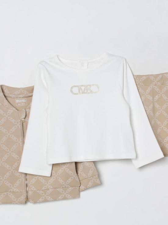 25FW [키즈] 마이클 코어스 오버롤 R30502 23B Beige - MICHAEL KORS