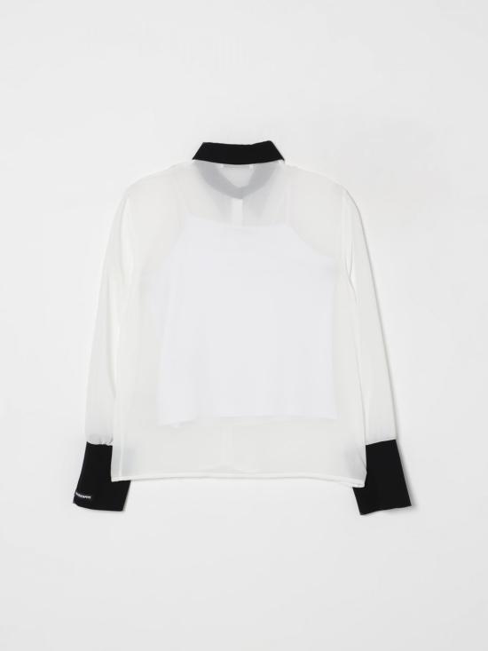 25FW [키즈] 파트리지아페페 셔츠 7C0271A643 F2NS White - PATRIZIA PEPE