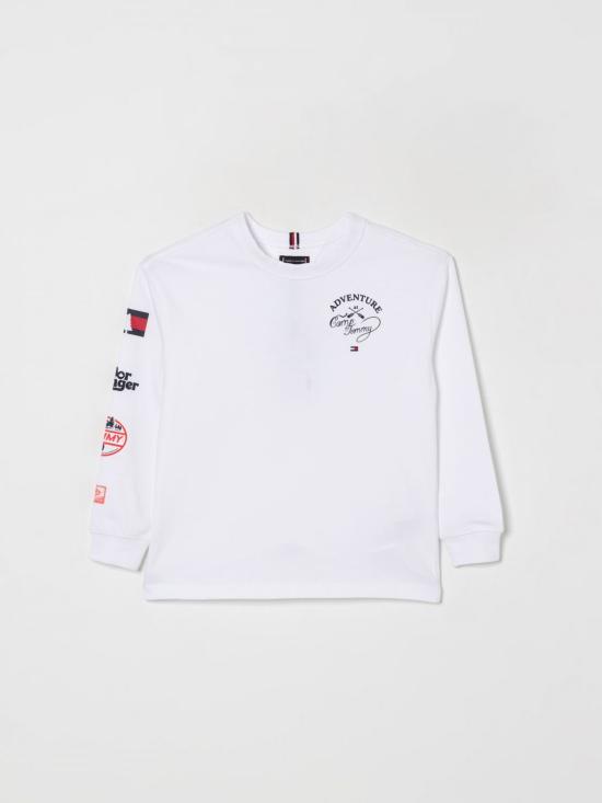 25FW [키즈] 타미힐피거 풀오버 KB0KB09935 YBR White