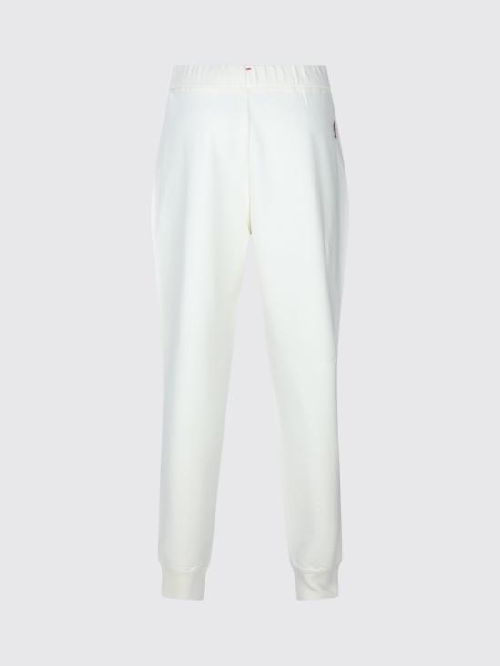 25FW 몽클레어 트레이닝/조거 팬츠 K10988H0000189AW0 04A White - MONCLER