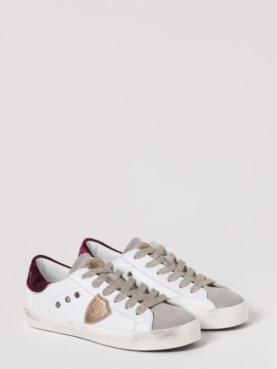 25FW [키즈] 필립모델 스니커즈 82172 02 White - PHILIPPE MODEL