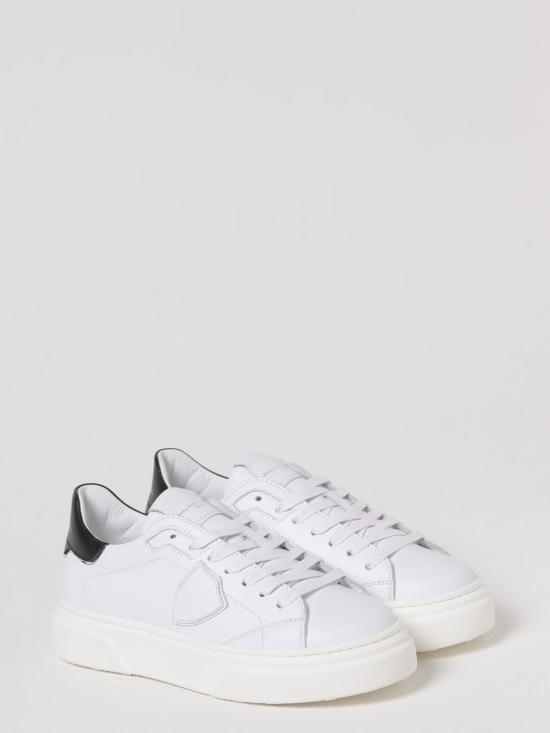 25FW [키즈] 필립모델 스니커즈 82204 01 White - PHILIPPE MODEL