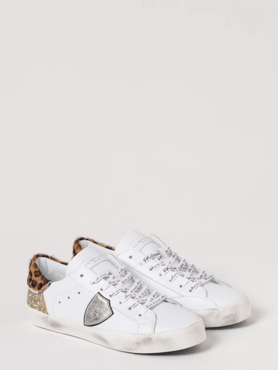 25FW [키즈] 필립모델 스니커즈 82187 01 White - PHILIPPE MODEL