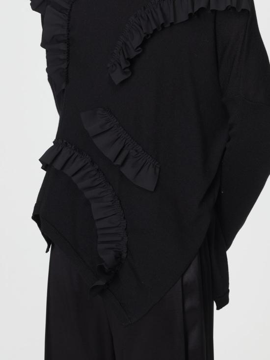 25FW 메이메이즈 터틀넥 M5FZ64 100 Black - MEIMEIJ