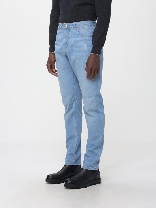 25FW 브루넬로 쿠치넬리 데님 팬츠 ME645X2340 C1470 Blue - BRUNELLO CUCINELLI