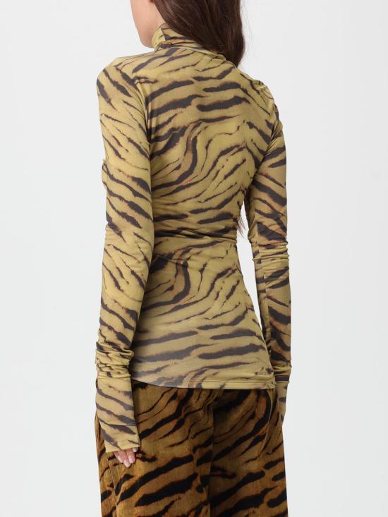 25FW 가니 터틀넥 T4382 894 Kaki - GANNI