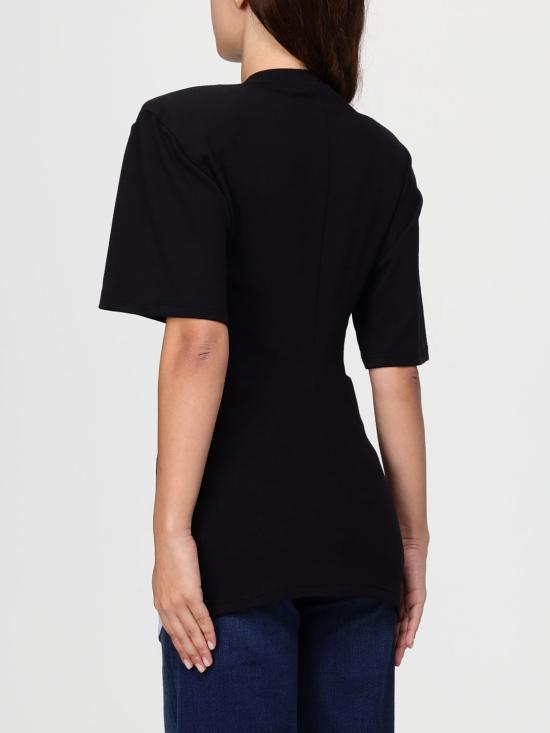 25FW 쉬나 반팔 티셔츠 25FWTIPTF25015 Black - SSHEENA