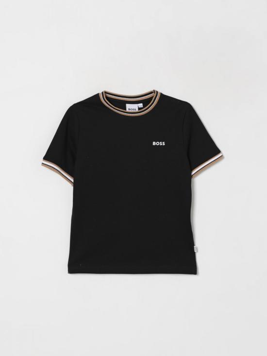 25FW [키즈] 보스 티셔츠 J52368 09B Black
