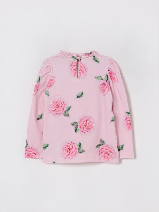 25FW [키즈] 모나리자 티셔츠 11F6216653 0093 Pink - MONNALISA