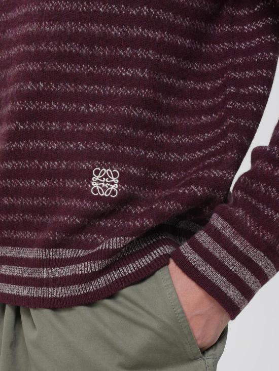 25FW 로에베 스웨터 H526Y14KMA 3110 Burgundy - LOEWE