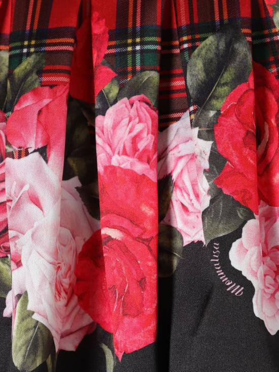 25FW [키즈] 모나리자 스커트 71F7016657 4350 Red - MONNALISA