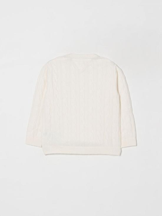 25FW [키즈] 타미힐피거 풀오버 KN0KN02089 YA8 Ivory - TOMMY HILFIGER