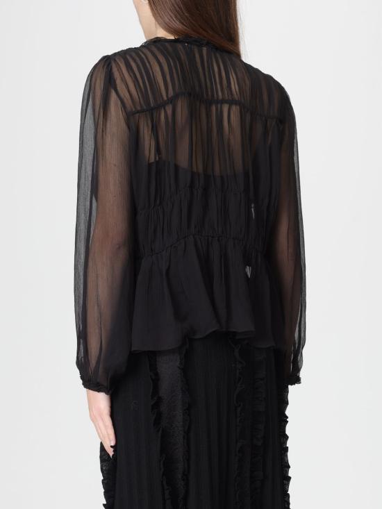 25FW 울라 존슨 블라우스 FA250219 NOIR Black - ULLA JOHNSON