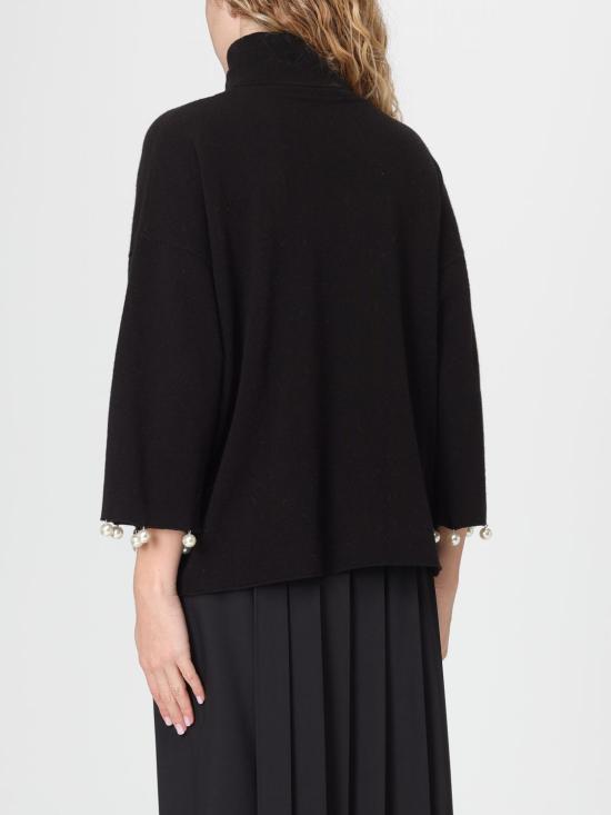 25FW 메이메이즈 터틀넥 M5IZ46 100 Black - MEIMEIJ