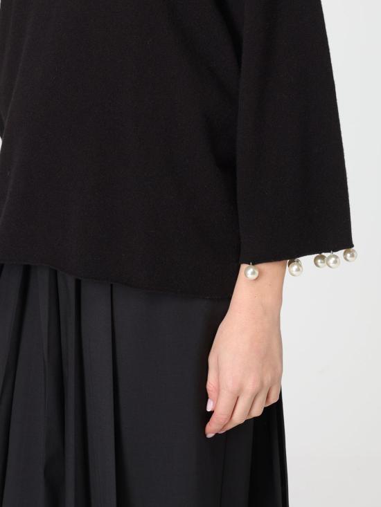 25FW 메이메이즈 터틀넥 M5IZ46 100 Black - MEIMEIJ