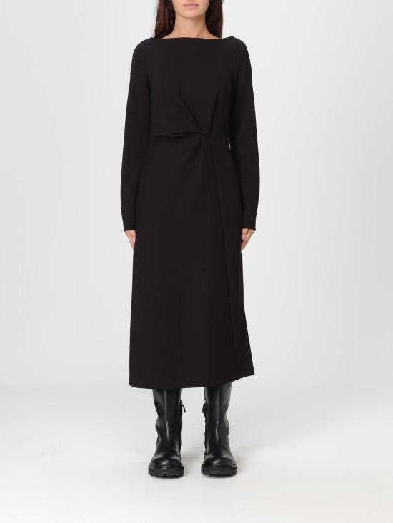 25FW 메이메이즈 롱 원피스 M5ID16 100 Black