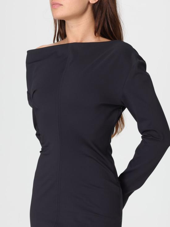 25FW 메이메이즈 롱 원피스 M5IW00 100 Black - MEIMEIJ