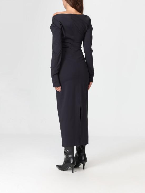 25FW 메이메이즈 롱 원피스 M5IW00 100 Black - MEIMEIJ