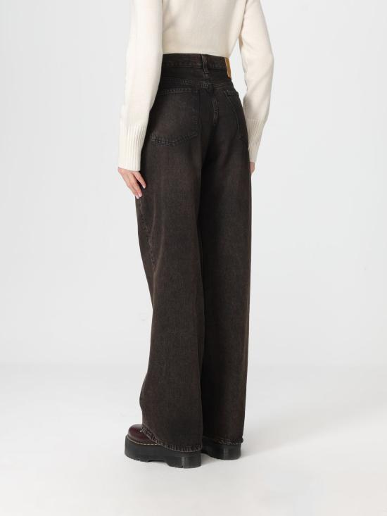 25FW 하이쿠레 데님 팬츠 HEW03185DF174L0902 L0902 Black 1 - HAIKURE